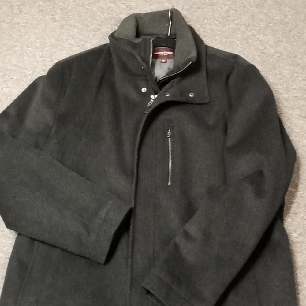 Johnston&Murphy mens size LG wool coat.